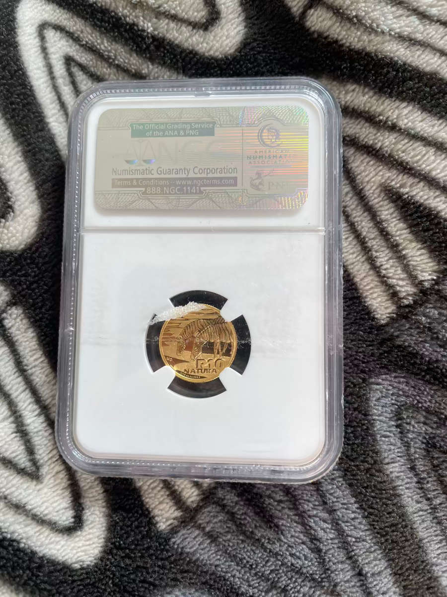 PF70 Nature Zebra GOLD COIN Perfect