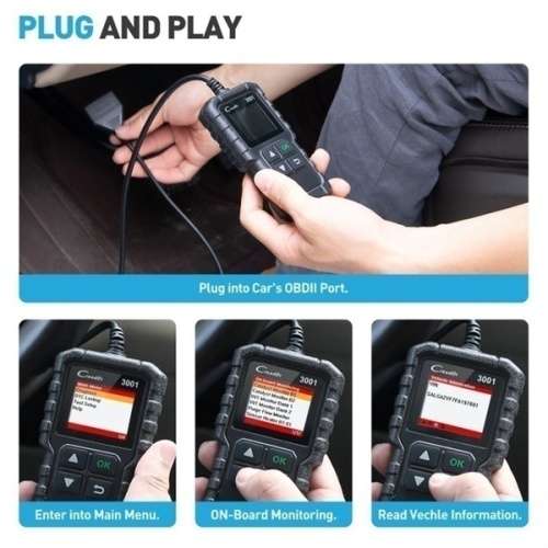 LAUNCH CR3001 X431 Creader 3001 OBD2 Scanner Automotive Car Diagnostic Scanner