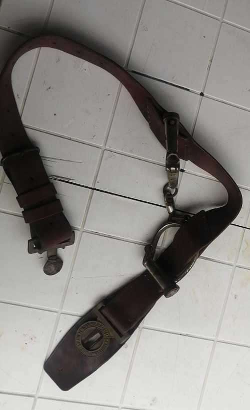 1960s SAP Belts, Handcuffs and Canteen