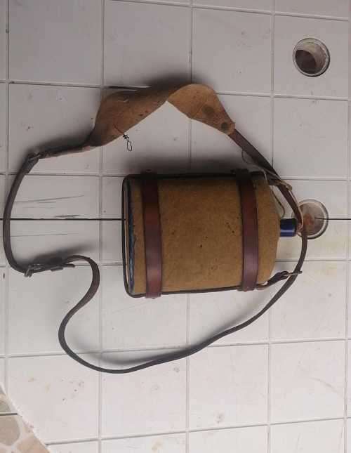 1960s SAP Belts, Handcuffs and Canteen