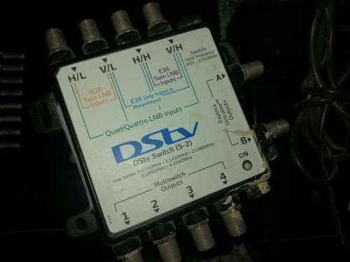 2 x DSTV Decoders with DSTV 5-2 Switch! - R1 Start