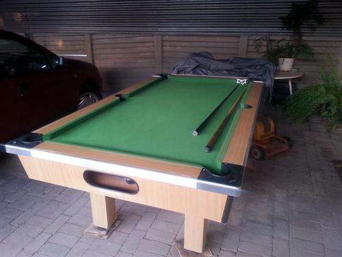 Pool table with extras