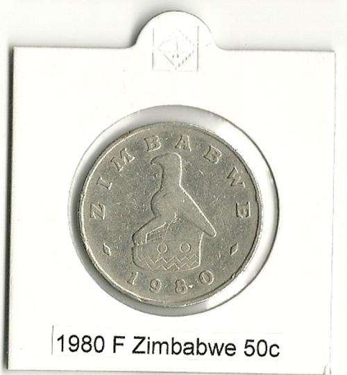 1980 F Zimbabwe 50c