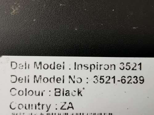 Dell Inspiron Laptop - Faulty Please Read