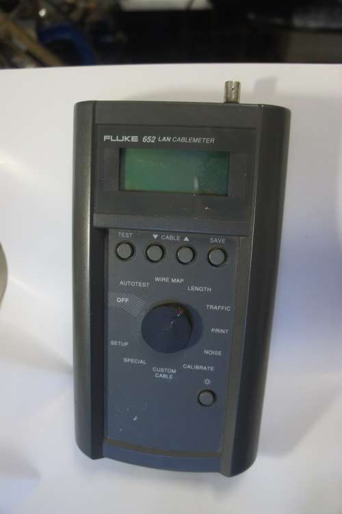 FLUKE 652 LAN CABLE METER