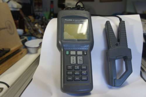 FLUKE 41 POWER HARMONICS ANALYSER WITH CLAMP