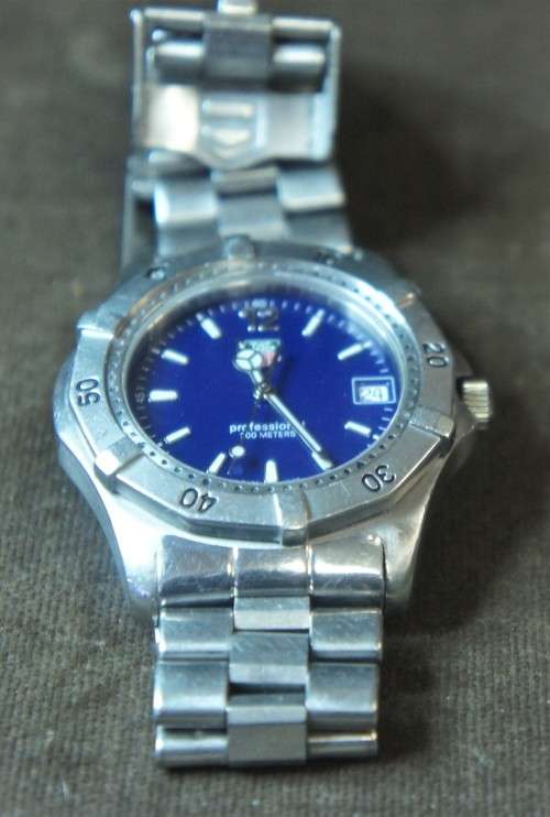 tag heuer proffesional gents watch