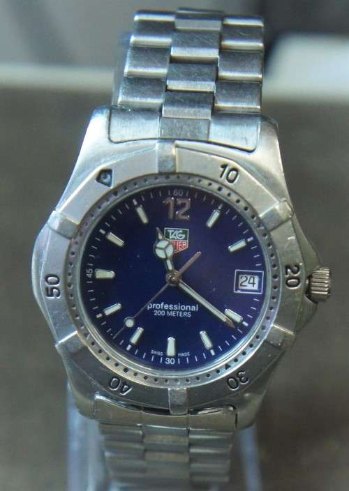 tag heuer proffesional gents watch