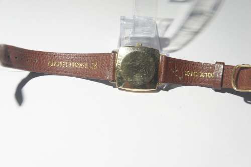 OMEGA GENTS VINTAGE SQUARE FACED WATCH