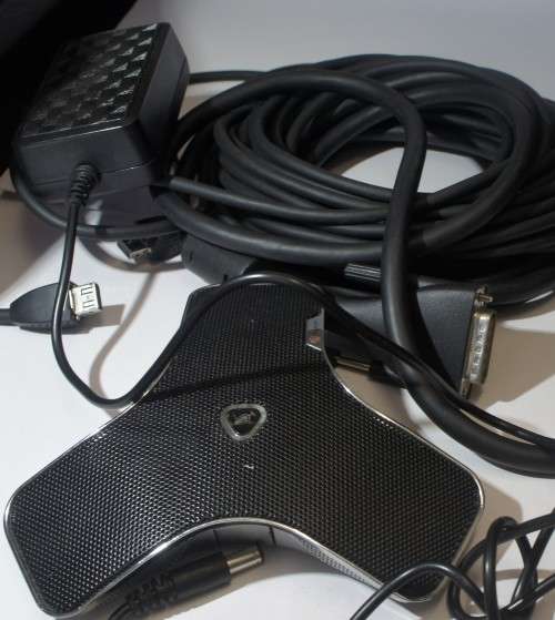 POLYCON MPTZ-9 VIDEO CONFRENCING CAMERA AND MICROPHONE