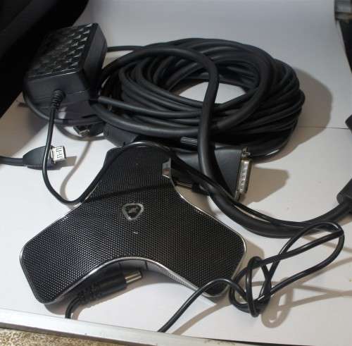 POLYCON MPTZ-9 VIDEO CONFRENCING CAMERA AND MICROPHONE