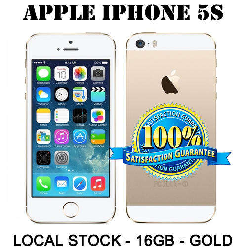 iPhone 5S BRAND NEW SEALED Local Stock GOLD 16GB