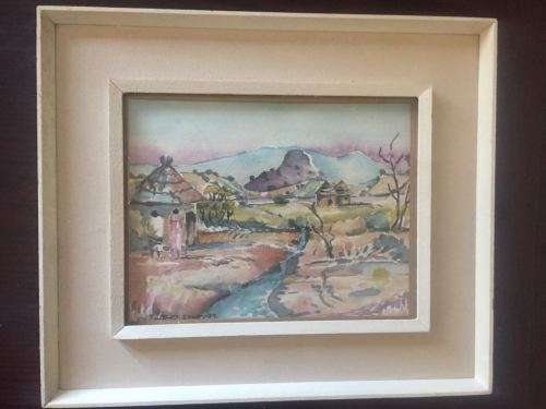 WALTER BATTISS BEST WATERCOLOUR ON PAPER