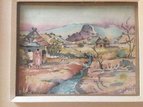 WALTER BATTISS BEST WATERCOLOUR ON PAPER