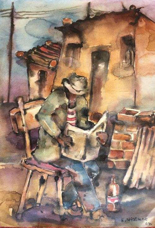 HIGHLY COLLECTABLE PIECE FROM EPHRAIM NGATANE