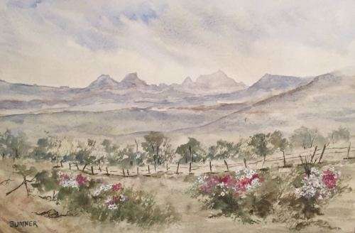 BEAUTIFULL PIECE BY MAUD SUMNER ~~ WATERCOLOUR ON PAPER