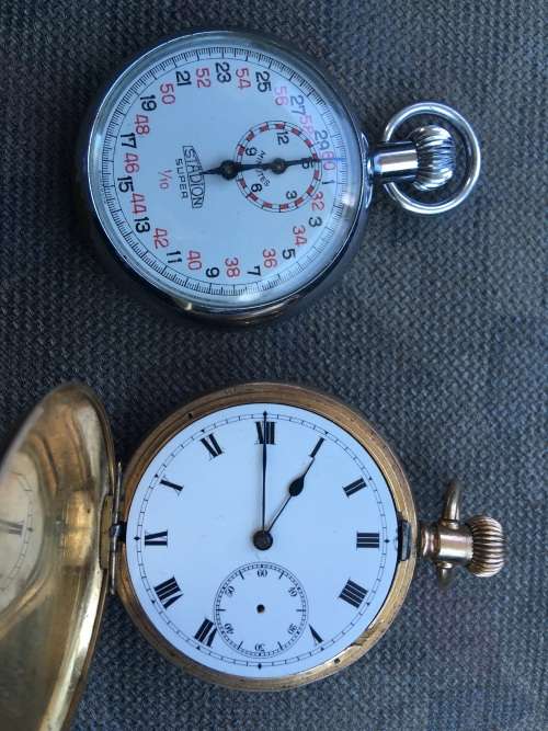 Pocket Watch and Stopwatch