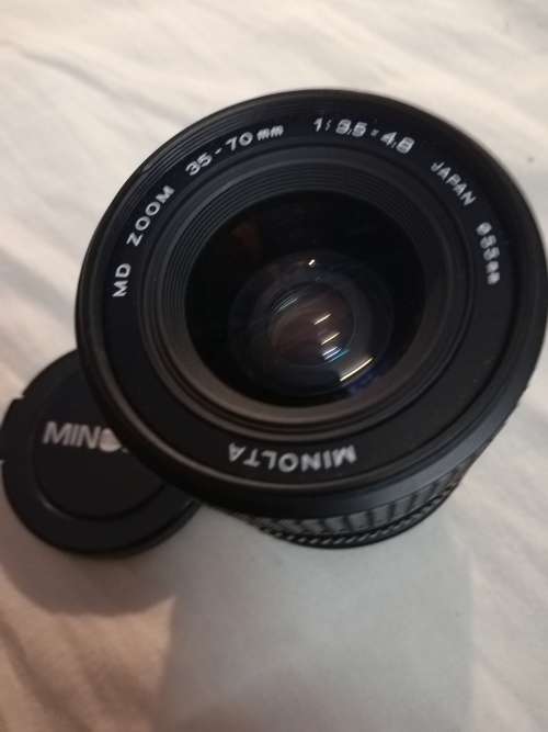 Minolta X370s and Minolta MD 35-70mm kit lens