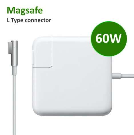 Apple Macbook Air/ Macbook Pro - MagSafe 60W  | L Shape | Replacement Charger / AC Adapter