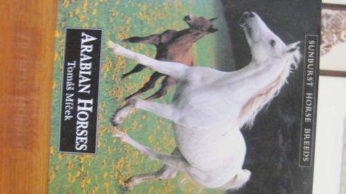 2 x Hardcover books about Arab horses