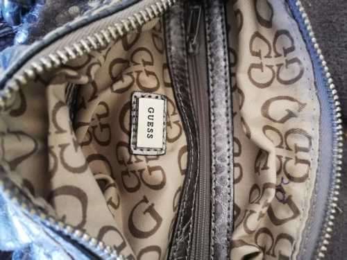 Gorgeous Silver Guess Bag