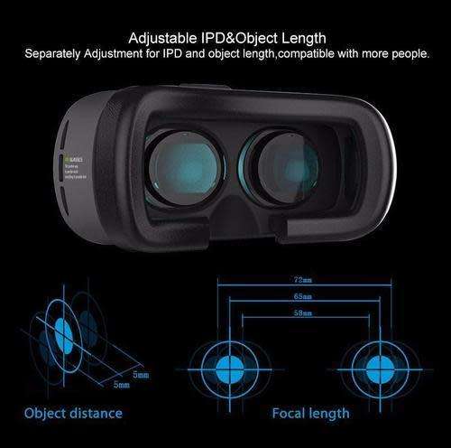 Virtual Reality 3D Glasses- 2nd Generation (VR BOX II)