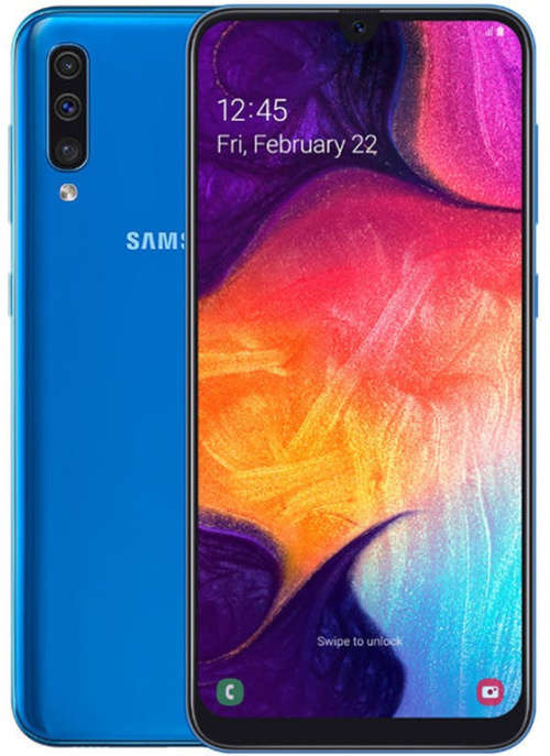 ORIGINAL SAMSUNG GALAXY A50 128GB SINGLE SIM BLUE 25 MP CAMERA 6GB RAM STARTS AT R1
