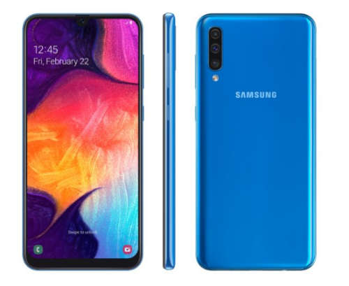 ORIGINAL SAMSUNG GALAXY A50 128GB SINGLE SIM BLUE 25 MP CAMERA 6GB RAM STARTS AT R1