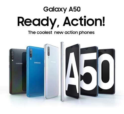 ORIGINAL SAMSUNG GALAXY A50 128GB SINGLE SIM BLUE 25 MP CAMERA 6GB RAM STARTS AT R1
