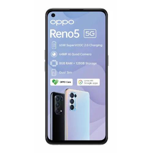 BRAND NEW SEALED!! OPPO RENO5 5G Dual Sim 128GB + GOOGLE PLAY  FULLY LOADED