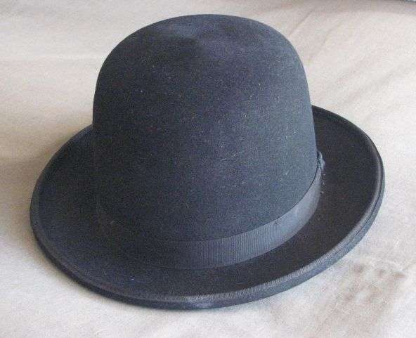 LONDON BOWLER HAT DE LUXE - Size (7 1/4) 58