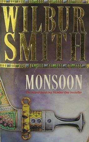 MONSOON, by Wilbur Smith - Paperback 2000 - BARGAIN SHELF