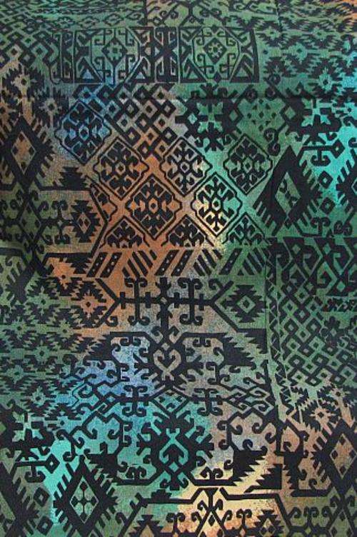 FABRIC - Pattern MALUTI (Heavy Weight fabric) - (OFF CUTS & END OF ROLLS)