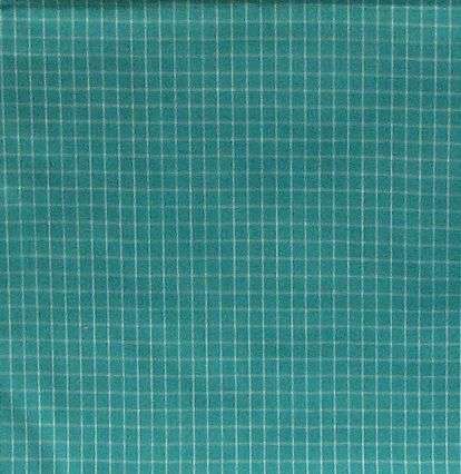 FABRIC - GREEN Check - See listing for details - (OFF CUTS & END OF ROLLS)