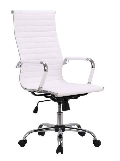 STUDIO HIGH BACK OFFICE CHAIR IN WHITE