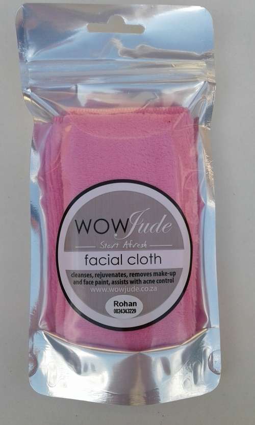 Facial cloth for general cleaning 14x14cm