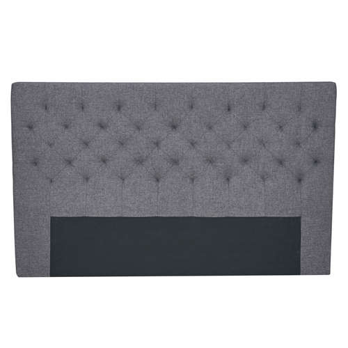 KING HEADBOARD - DARK GREY