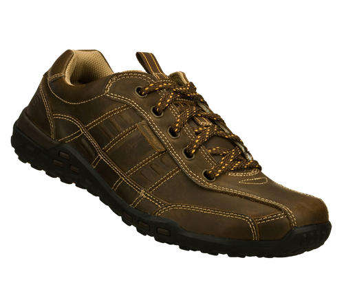 Original Mens SKECHERS Ballard Gilroy Leather Upper - UK 8 (SA 8)