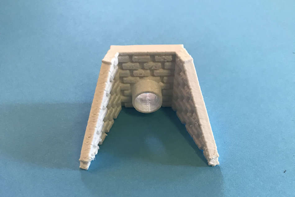 HO Scale Culvert Drain