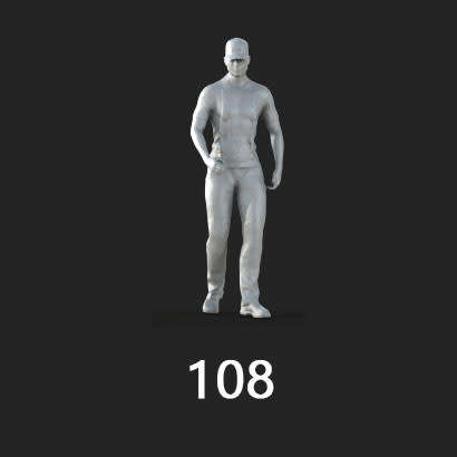 Courier Guys in HO Scale