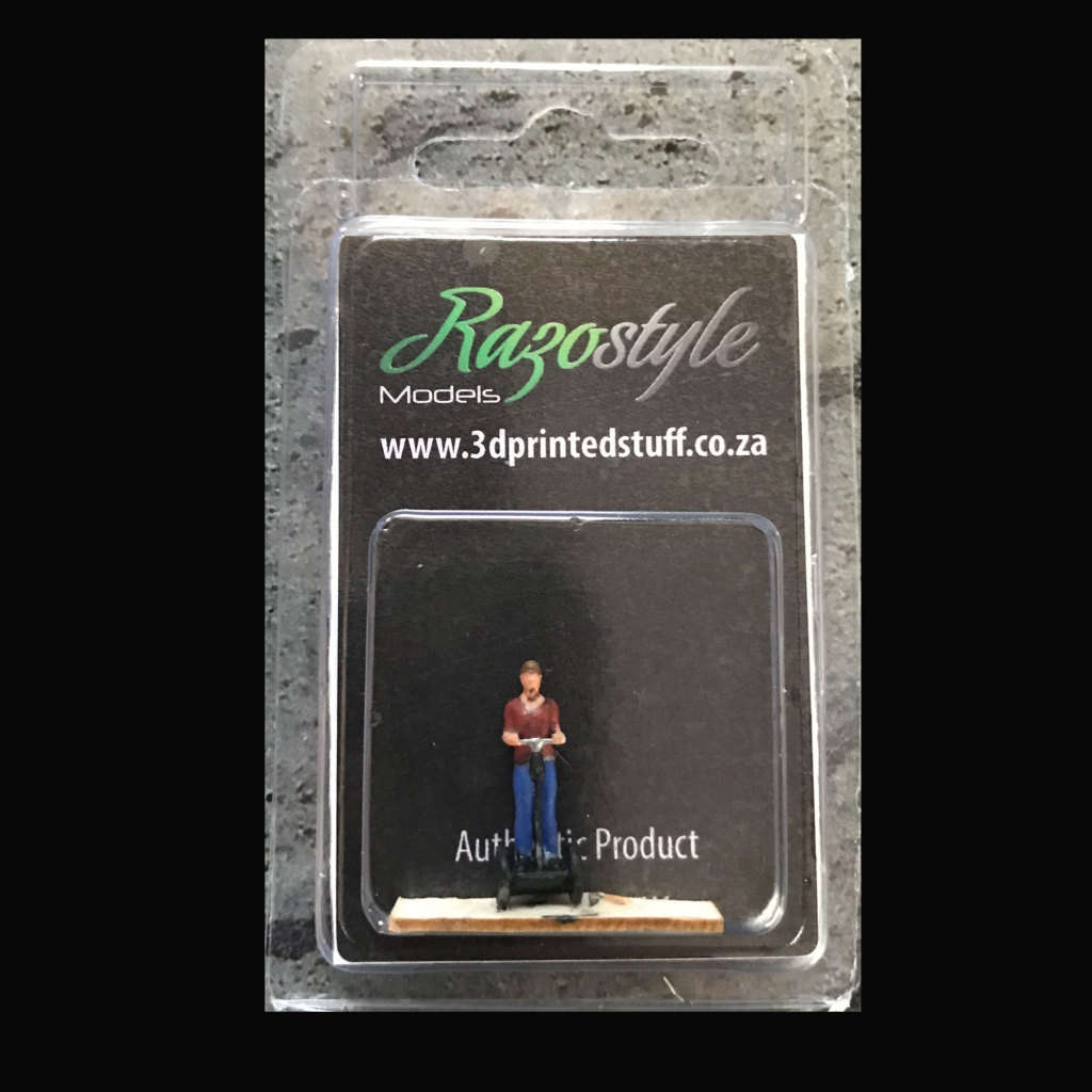 HO Scale Figure -Segway Guy