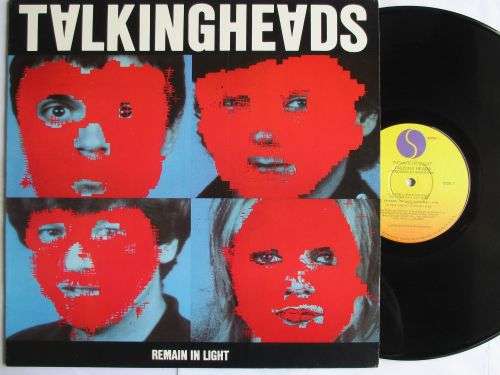 TALKING HEADS - REMAIN IN LIGHT - USA VG+ / VG+ WITH INNER