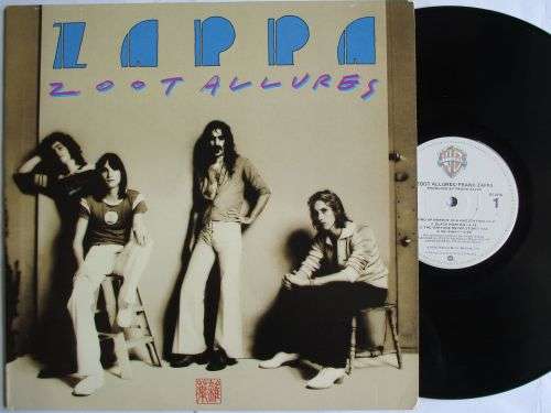 FRANK ZAPPA - ZOOT ALLURES - USA VG+ / EX