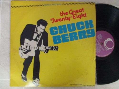 CHUCK BERRY - THE GREAT TWENTY EIGHT - RSA VG- / VG+ 2 LP GATEFOLD