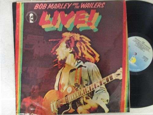 BOB MARLEY & THE WAILERS - LIVE - RSA VG- / VG+