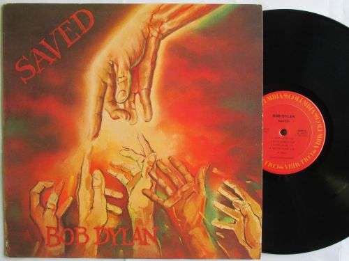 BOB DYLAN - SAVED - USA VG+ /VG+ WITH INNER