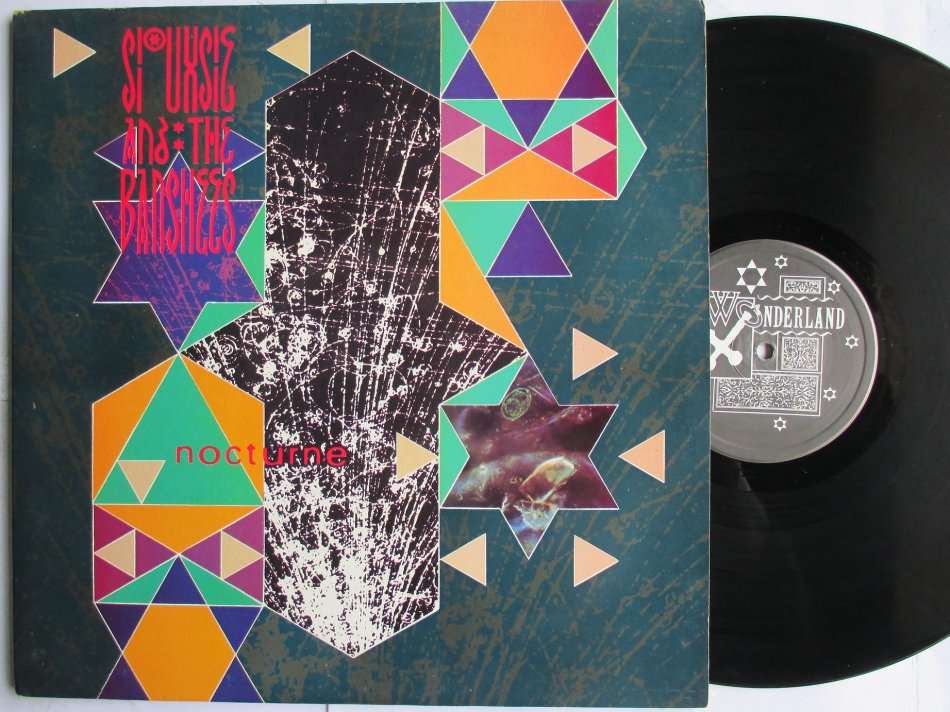SIOUXSIE AND THE BANSHEES - NOCTURNE - UK VG+ /VG- 2 LP GATEFOLD WITH INNERS