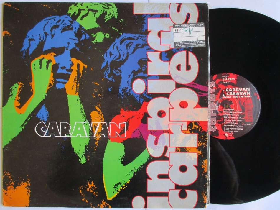 INSPIRAL CARPETS - CARAVAN / SKIDOO 12" UK VG / VG+