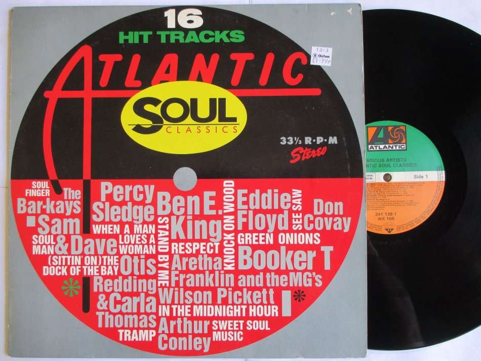16 ATLANTIC SOUL CLASSICS - GERMANY VG+ /VG+