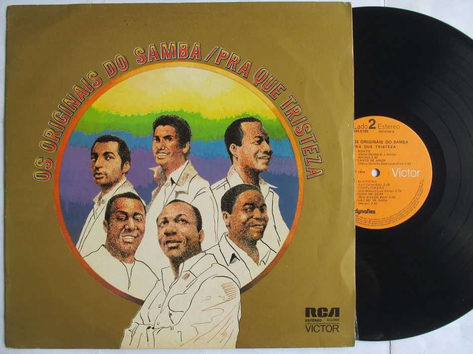 PRA QUE TRISTEZA - OS ORIGINAIS DO SAMBA - BRAZIL VG+ /VG+